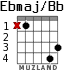 Ebmaj/Bb for guitar - option 1