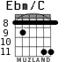 Ebm/C for guitar - option 3