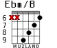 Ebm/B for guitar - option 2