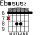 Ebmsus2 for guitar - option 2