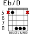 Eb/D for guitar - option 5