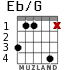 Eb/G for guitar - option 2