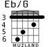 Eb/G for guitar