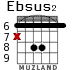 Ebsus2 for guitar - option 2