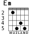 Em for guitar - option 2