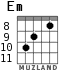 Em for guitar - option 9