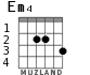 Em4 for guitar - option 2