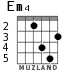 Em4 for guitar - option 3