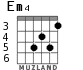 Em4 for guitar - option 4
