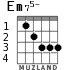 Em75- for guitar - option 2