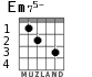 Em75- for guitar - option 3