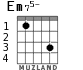 Em75- for guitar - option 4