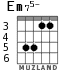 Em75- for guitar - option 5