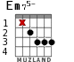 Em75- for guitar - option 1
