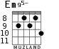 Em95- for guitar - option 5