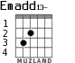 Emadd13- for guitar - option 3