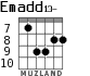 Emadd13- for guitar - option 7