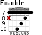 Emadd13- for guitar - option 8