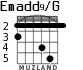 Emadd9/G for guitar - option 2