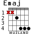 Emaj for guitar - option 2