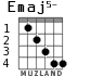 Emaj5- for guitar - option 2