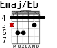 Emaj/Eb for guitar - option 3