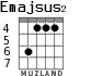 Emajsus2 for guitar - option 3