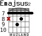 Emajsus2 for guitar - option 5