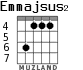 Emmajsus2 for guitar - option 3