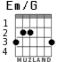 Em/G for guitar - option 2