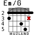 Em/G for guitar - option 3