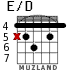 E/D for guitar - option 3