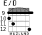 E/D for guitar - option 6