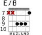 E/B for guitar - option 4