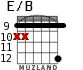 E/B for guitar - option 5