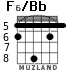 F6/Bb for guitar - option 5