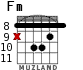 Fm for guitar - option 5