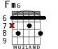 Fm6 for guitar - option 3