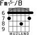 Fm75-/B for guitar - option 5
