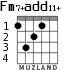 Fm7+add11+ for guitar - option 2