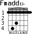 Fmadd13- for guitar - option 2