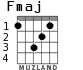 Fmaj for guitar - option 3