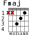Fmaj for guitar - option 1