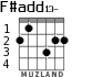 F#add13- for guitar - option 2