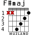 F#maj for guitar - option 1