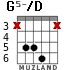 G5-/D for guitar - option 4