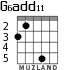 G6add11 for guitar - option 3