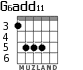 G6add11 for guitar - option 6