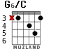 G6/C for guitar - option 2