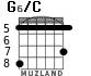 G6/C for guitar - option 5